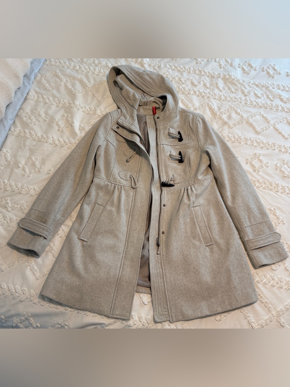 H&M Divided Wool Coat, Size 12
